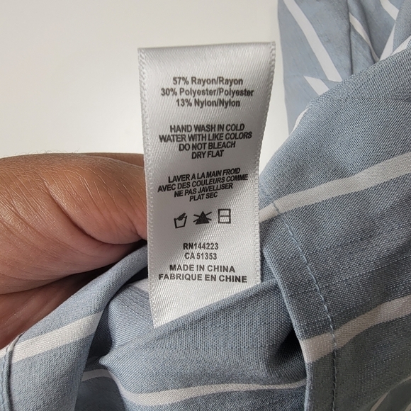 BISHOP +Young Marina Cami Tank Striped Size XSmall - Picture 9 of 10